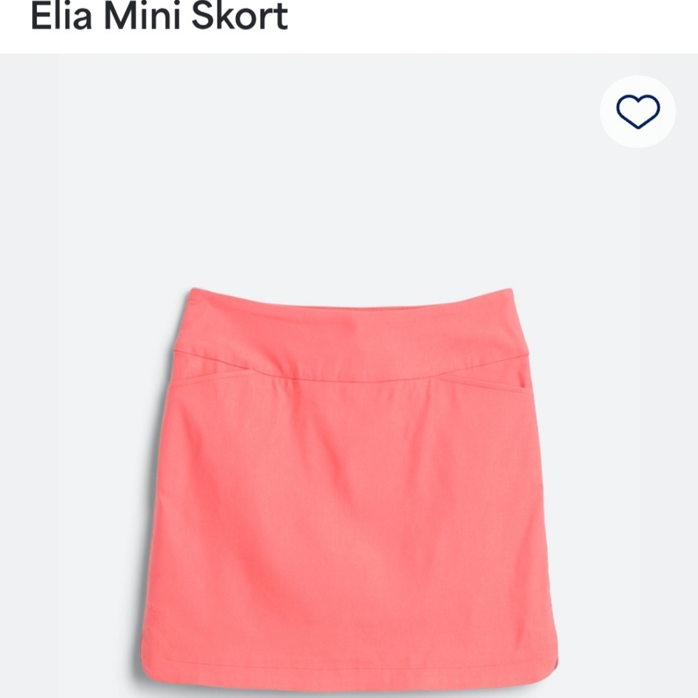 Tribal Coral Mini Skirt